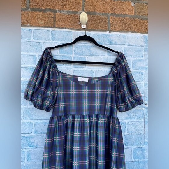 SMITH & QUINN PLAID DRESS SIZE XL - Picture 4 of 9